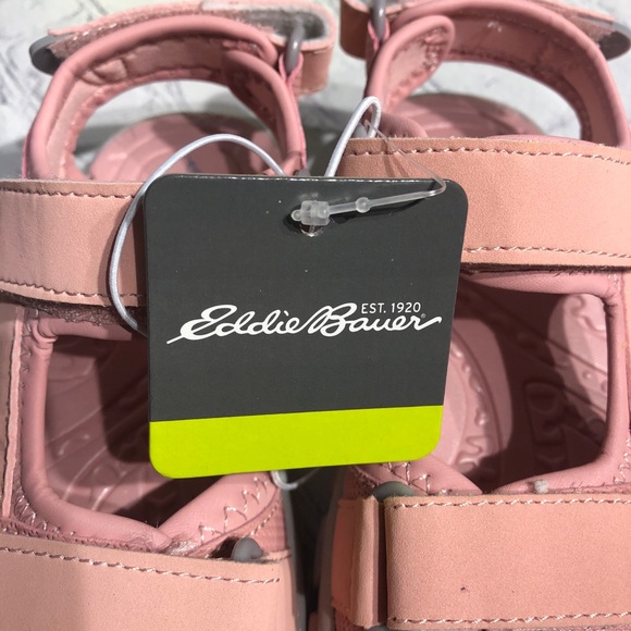 NIB! KIDS Eddie Bauer Gracey Sandal Pink & Gray - Picture 8 of 11